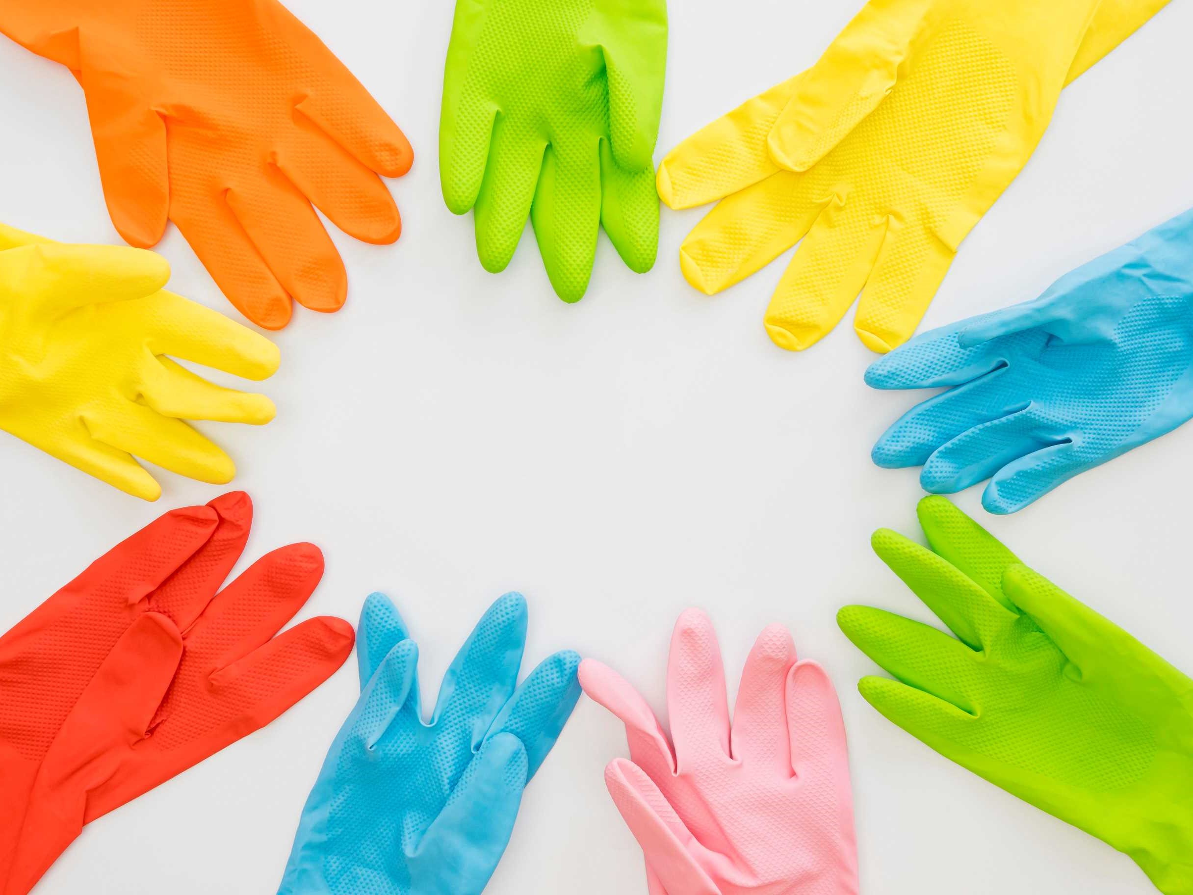 Why Colored Rubber Gloves Are Taking Over the Cleaning Industry | Wanlong